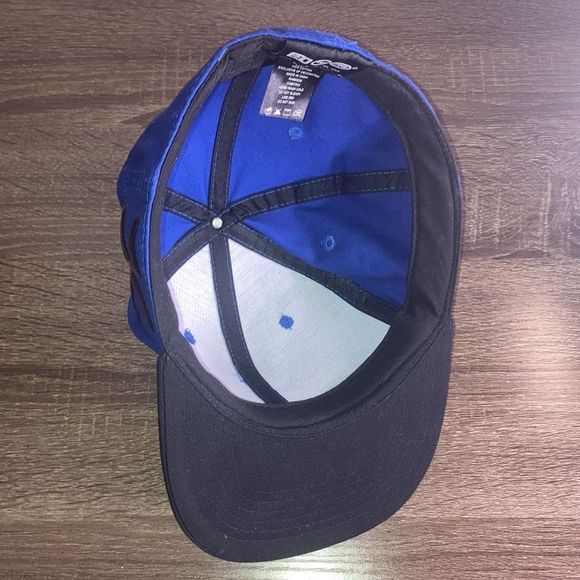 Ecko Unltd 72 Puff Paint Flat Brim Baseball Cap Hat Large Fitted - Picture 8 of 11